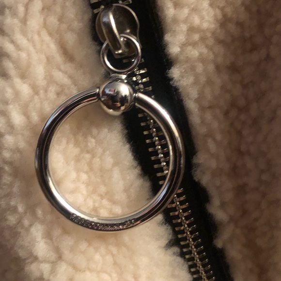 🚨PRICE DROP🚨 Rebecca Minkoff Genuine Shearling & Leather Julian Backpack - Picture 7 of 15